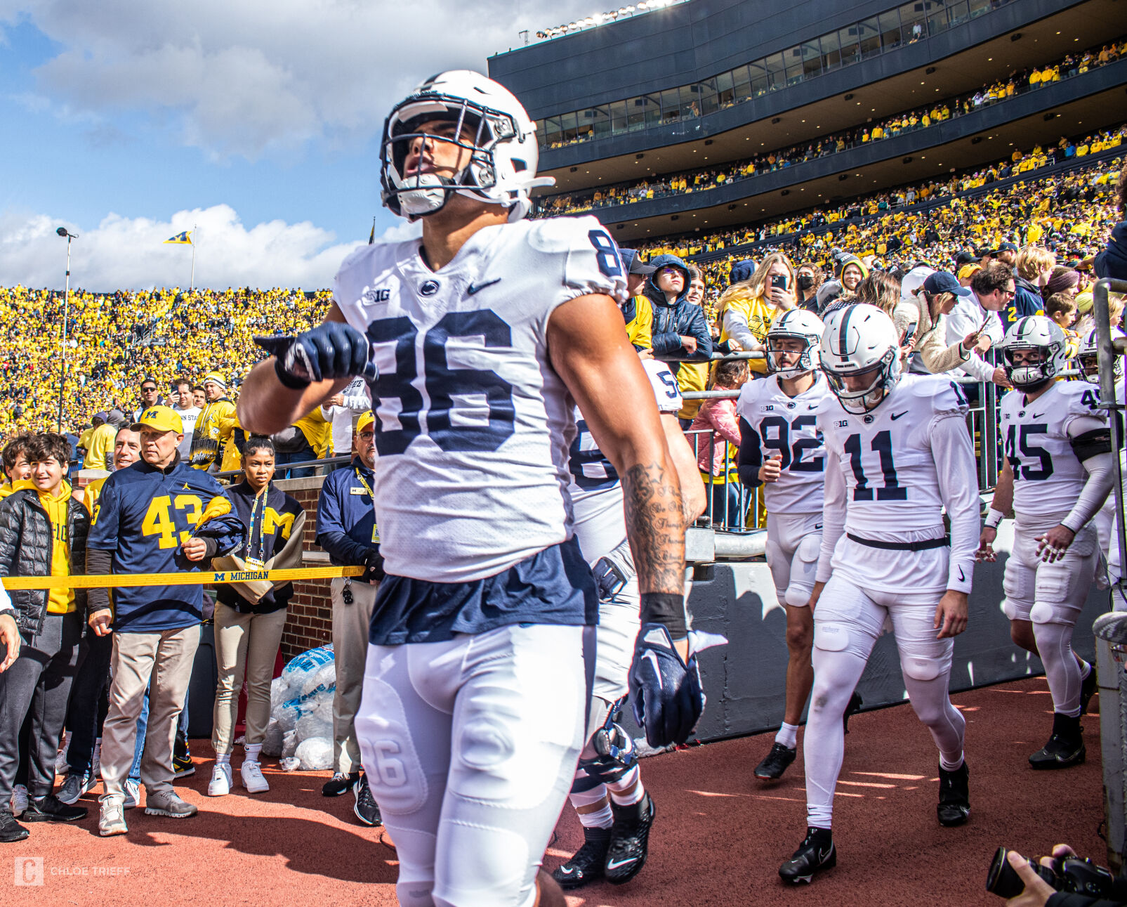 Penn State vs. Michigan, Strange